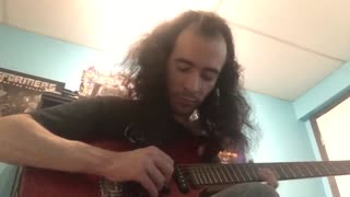Guitar Solo Of Evil Demon Blood With Backing Track