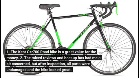 Customer Feedback: Kent Gzr700 Road Bike, 700c, Men's, 21 Speed Orange