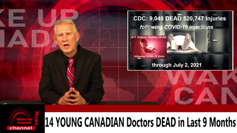 Wake Up Canada News - 14 YOUNG Canadian Doctors Dead In Last 9 Months. What caused this?