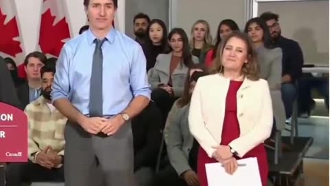 Questions Are Being Asked After Canada’s Deputy PM Chrystia Freeland Acts Like She's on Drugs
