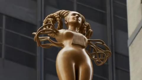 Satanic Golden Medusa' | NYC Courthouse