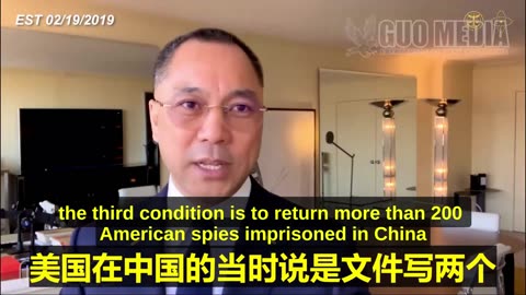 Miles Guo talked about the CCP sending 3 teams to repatriate him or kill him back in 2017.