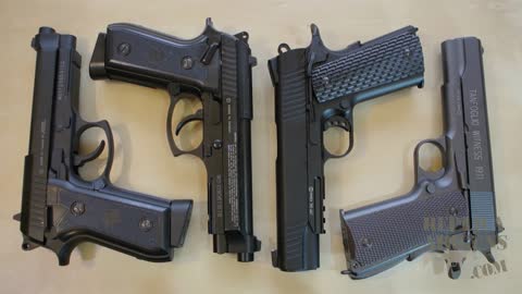 KWC Model M1911 A1 Tac - Model M92 BB and Airsoft Pistol Preview