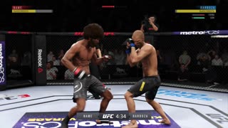 PS4 user2 Custom Fighter vs user Edson Barboza 7