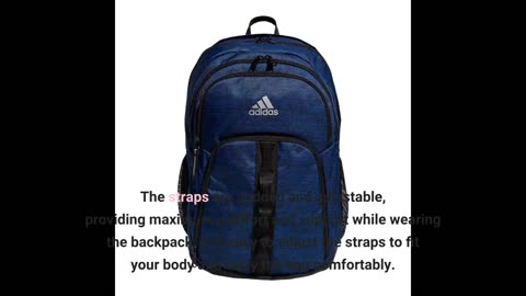 User Feedback: adidas Unisex Prime 6 Backpack, Black, One Size