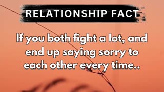 If you both fight a lot, and end up saying sorry to each otther... #beactivewithbhatti