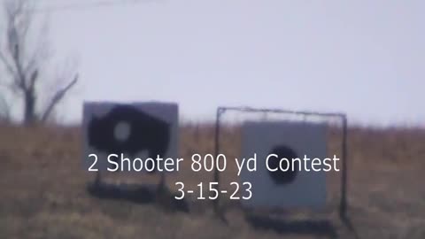 800 yard BPCR target shooting contest