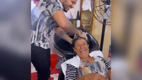 Lucas Guimarães levou Maria ao salão de beleza, Olha a Resenha 🤣