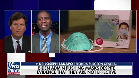 Florida Surgeon General Joseph Ladapo calls forcing children to wear masks "one of the saddest parts of this pandemic."