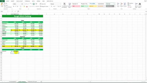 Shelly Cashman Excel Ch 2 Mod 1a