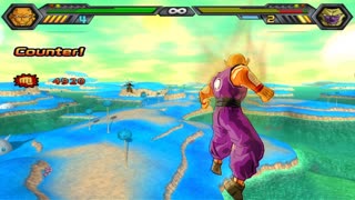 Orange Piccolo VS Golden Frieza - DBZ Budokai Tenkaichi 4