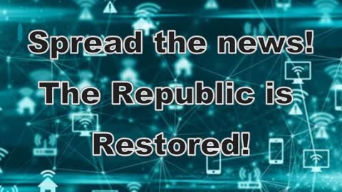 D Straight on Restoring the Republic