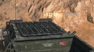 Do not hide behind a loadout box If a vehicle hits it it's going to send it flying into your face