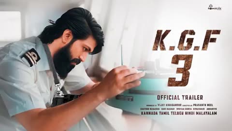 KGF CHAPTER 3 Official Trailer | Yash | Prabhas | Prashanth Neel Ravi Basrur | Kgf 3 Trailer