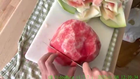 Satisfying Watermelon Cutting