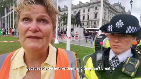 [UK] Climate Granny "THE FISH IN THE POND ARE DYING!"