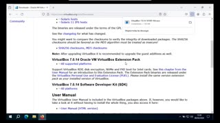 Instalación de Oracle VM VirtualBox