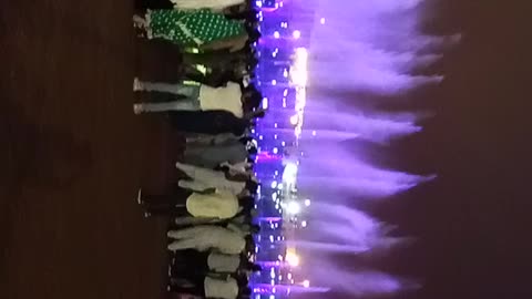 Dancing fountain