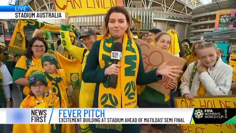 All Eyes Are On The Mighty Matildas Ahead Of Tonight's Semi-Final Against England |