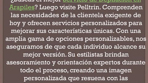 Consigue el mejor Servicio de Depilación en Arapiles