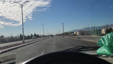 Driving in El Paso Texas