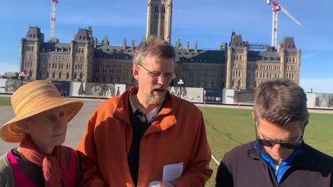 Preaching at the parliament hill