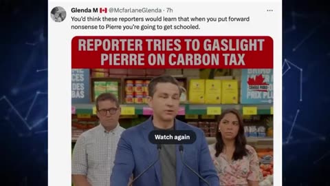 Pierre Poilievre SCHOOLS Liberal MORON Reporter On Carbon Tax & Violent Criminals