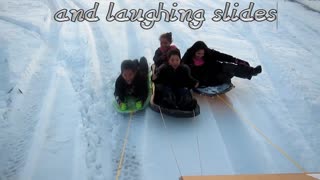 February Sledding Fun In 2016