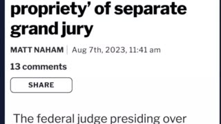 [2023-08-09] Judge REJECTS Jack Smith 👩🏻‍⚖️