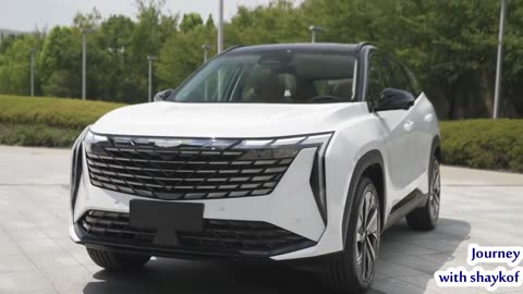 News Geely company introduced Geely Atlas Boyue Cool with Facial recognition system