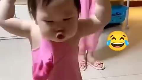 Cutie baby dance!!