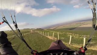 Paragliding Speed Run