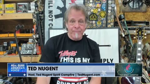 TED NUGENT DRUNK ON FREEDOM