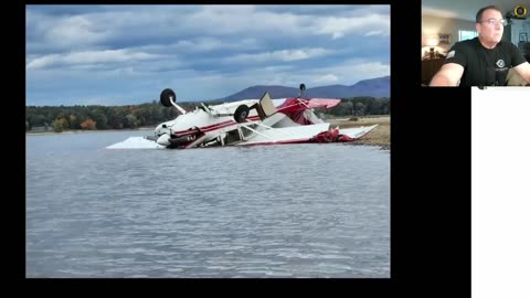 Maule MX 7 Crash Sacandaga Lake New York 9 Oct. 2022