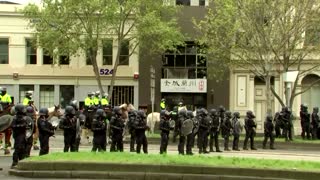 Anti-lockdown protesters gather in Melbourne