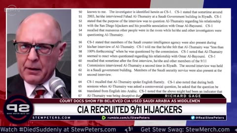 New Docs Show CIA Recruited 9/11 HIJACKERS: FBI Says CIA Used Saudis To Skirt Domestic SPYING Laws