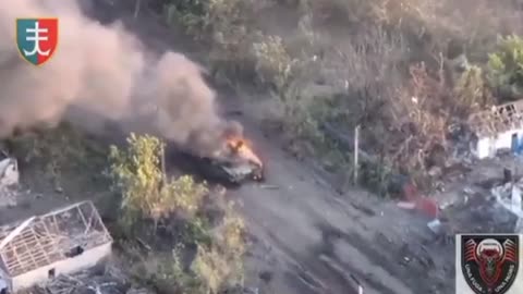 🚀 Ukraine Russia War | Ukrainian Drone View: Russian Tank Getting Hit | RCF