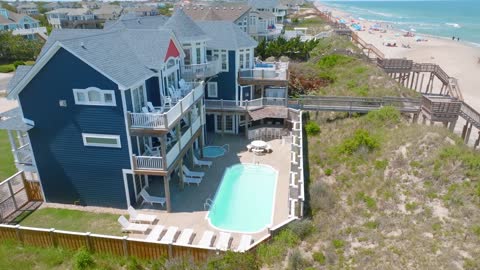 Aerial Video Tour - Shell Endowed - J10863 in Corolla NC