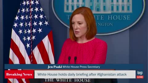 Lyin' Jen Psaki on Why the Taliban Are Worth Leaning On...