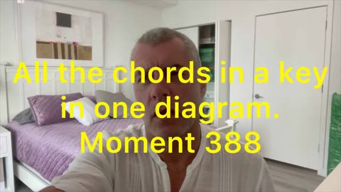 All the chords in a key in one diagram. Moment 388