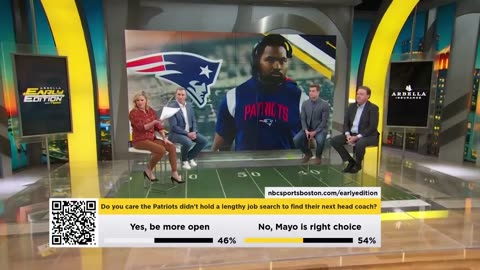 Did Patriots ownership move too quickly in deciding on Jerod Mayo as the next head coach