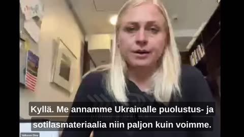 Russofobi Elina Valtonen Venäjän TV.ssä