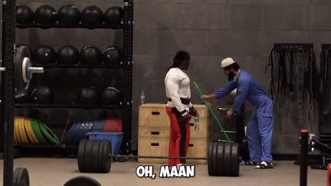 Elite Powerlifter Pretended to be a CLEANER | Anatoly GYM PRANK