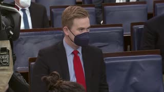 Peter Doocy asks Psaki if tweeting a hashtag has ever stopped an authoritarian regime