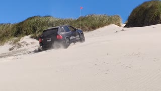 Porsche Cayenne taking over Dunes
