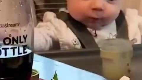 Funny Baby Videos eating Short