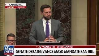 JUST IN: Senator J.D. Vance, No More Mask Mandates End the Panic