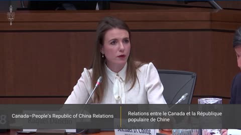 Canada: Raquel Dancho: Chinese Police Operating in Canada