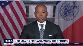 Mayor Eric Adams tells New Yorkers to Put Away their Phones and AirPods to Avoid Crime on the Subway