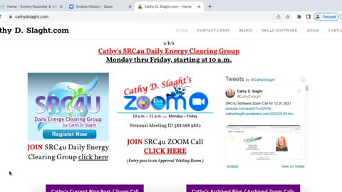 SRC4U Software Zoom Call 4 21 2022 by Cathy D. Slaght